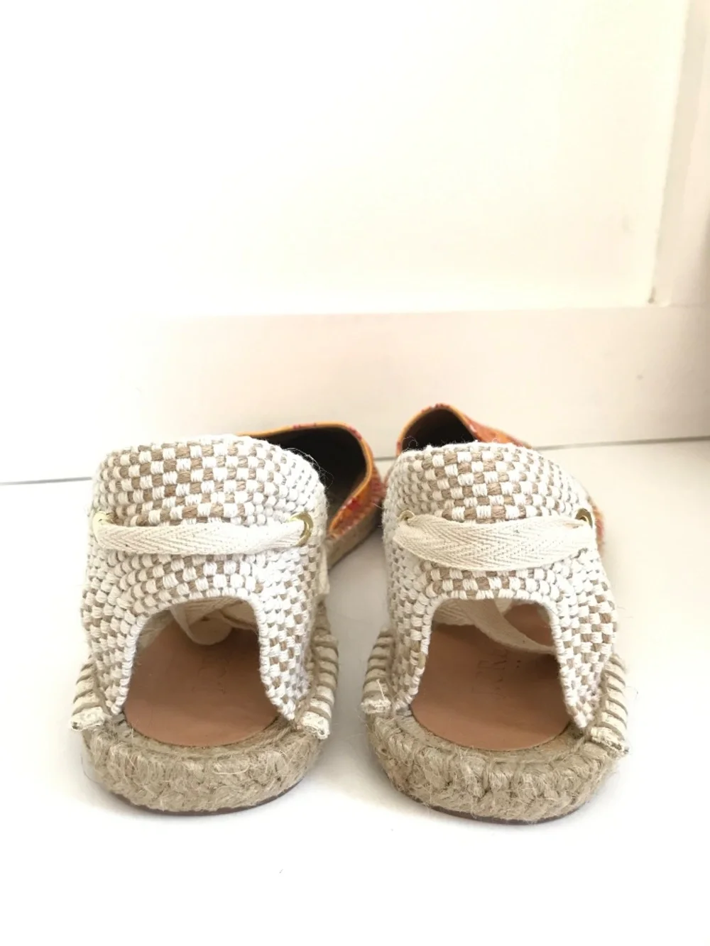 J. CREW FACTORY Ankle Wrap Espadrille Sandal Size 9.5